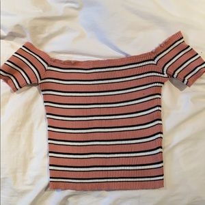 off the shoulders top